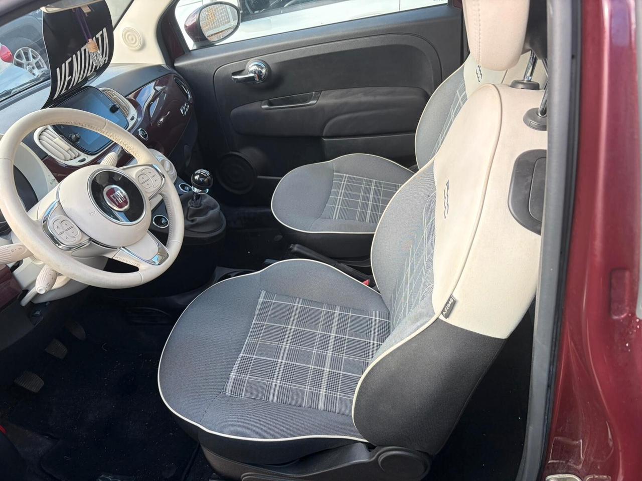 FIAT 500 LOUNGE - TAGLIANDATA