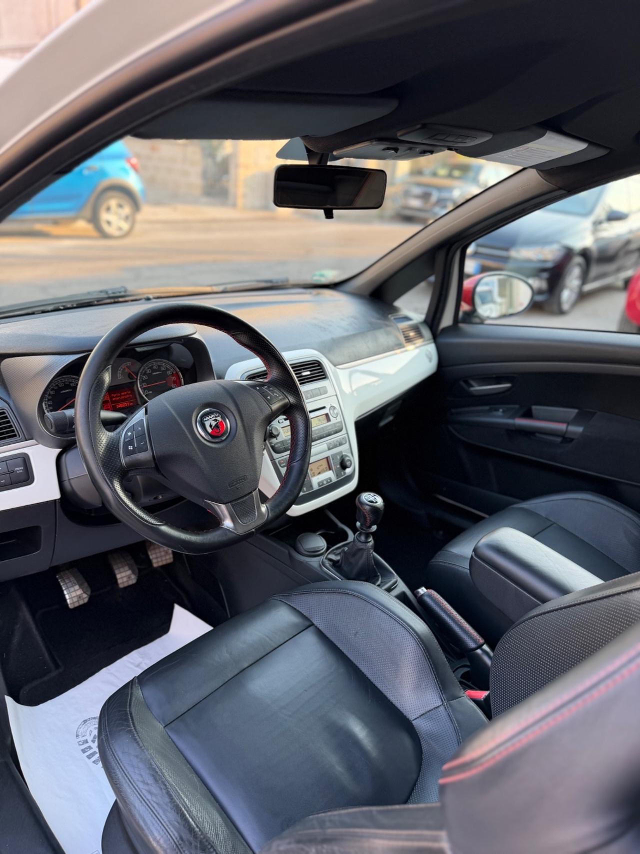 Abarth Grande Punto 1.4 155 cv T-Jet-2008/17”/PELLE