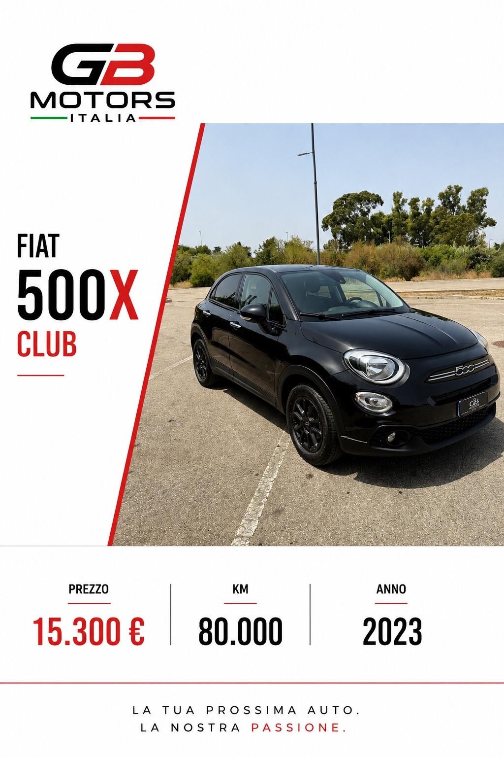 Fiat 500X 1.3 MultiJet 95 CV FINANZIABILE