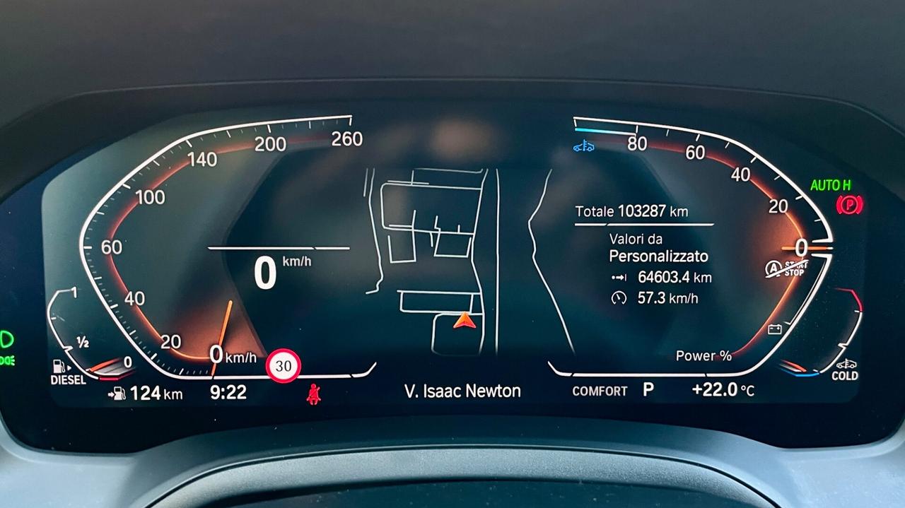 BMW 320D 48V XDRIVE 2.0 TOURING BUSINESS ADVANTAGE 190CV - PELLE, PACCHETTO LUCI, FULL LED