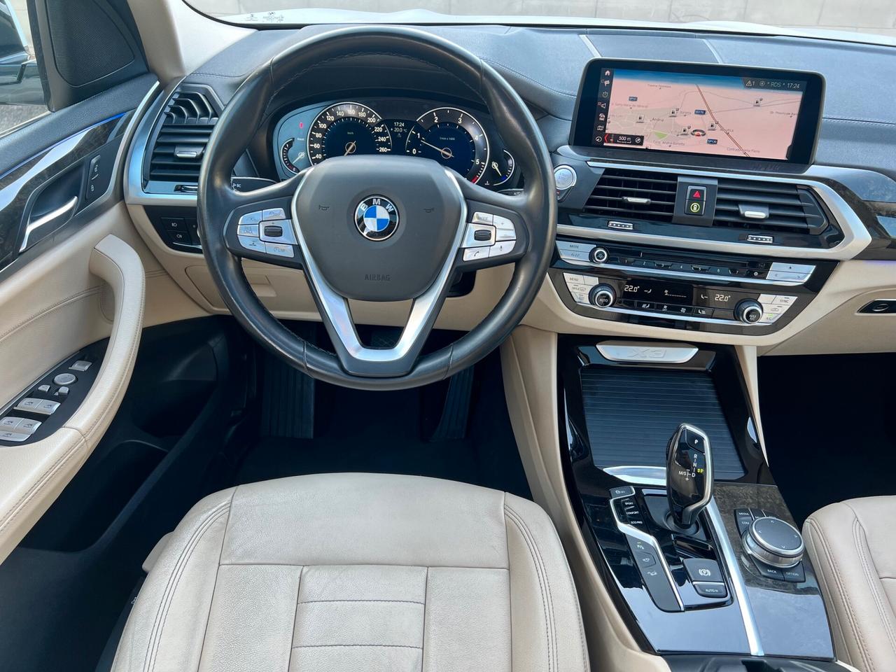 Bmw X3 xdrive20d LUXURY 190cv auto TETTO/LED/PELLE/CAMERA