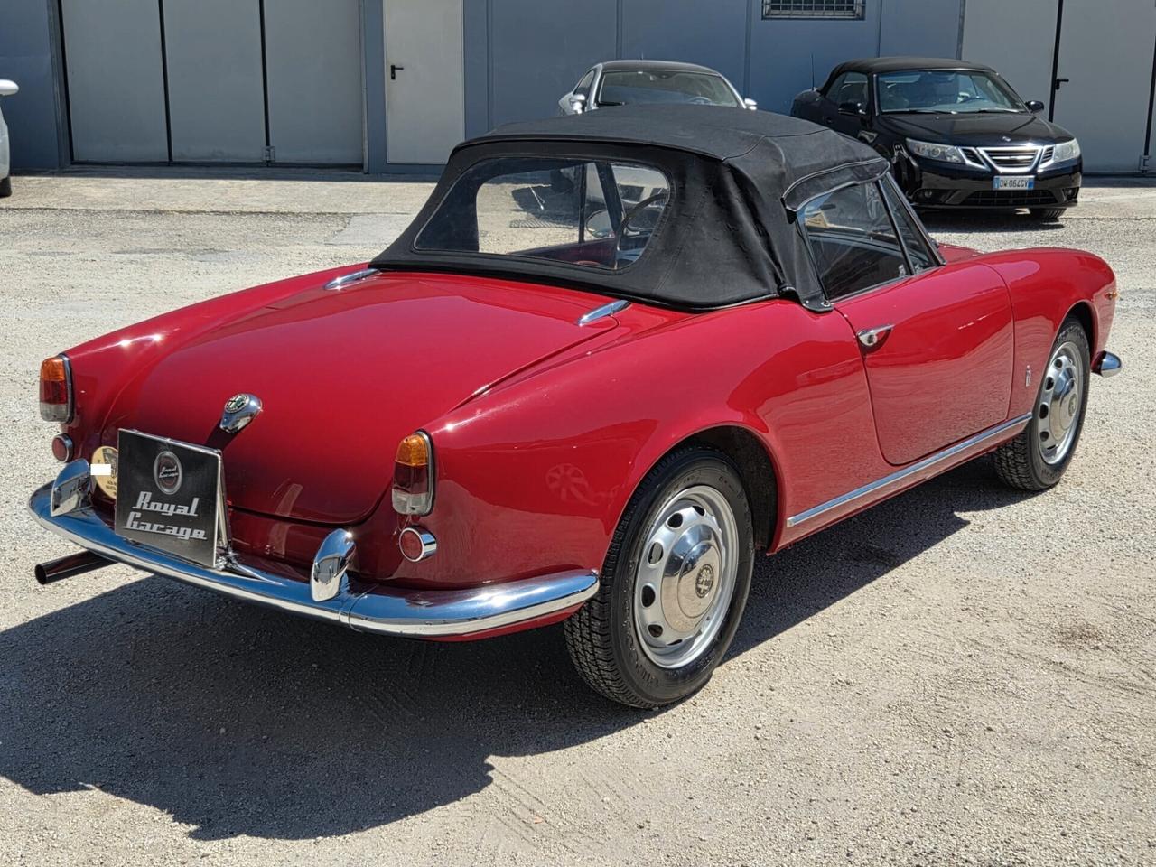 ALFA ROMEO GIULIETTA SPIDER 1.3 2° S. -ASI TARGA ORO -