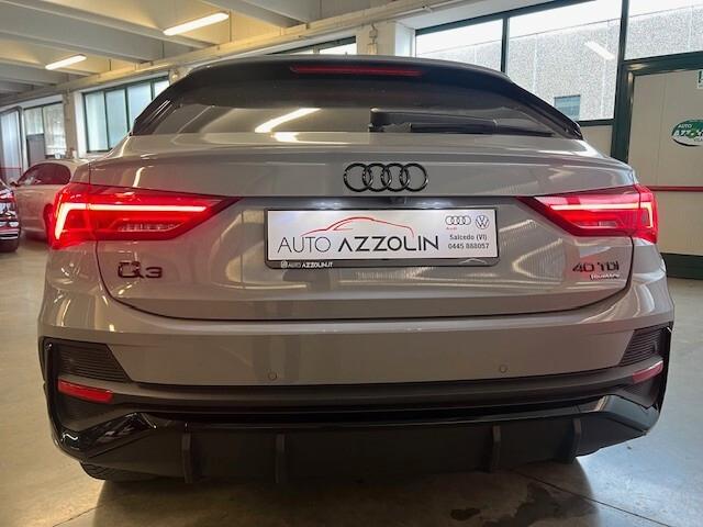 Audi Q3 Sportback 40 Tdi Q. S-tr. S-line, Tetto, Matrix