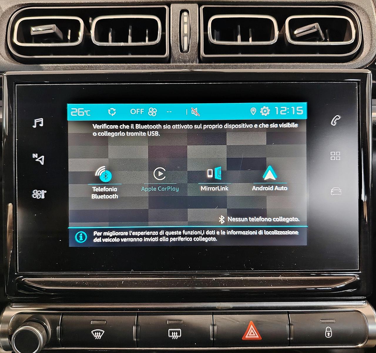 Citroen C3 PureTech 82 S&S GARANTITA 24 MESI
