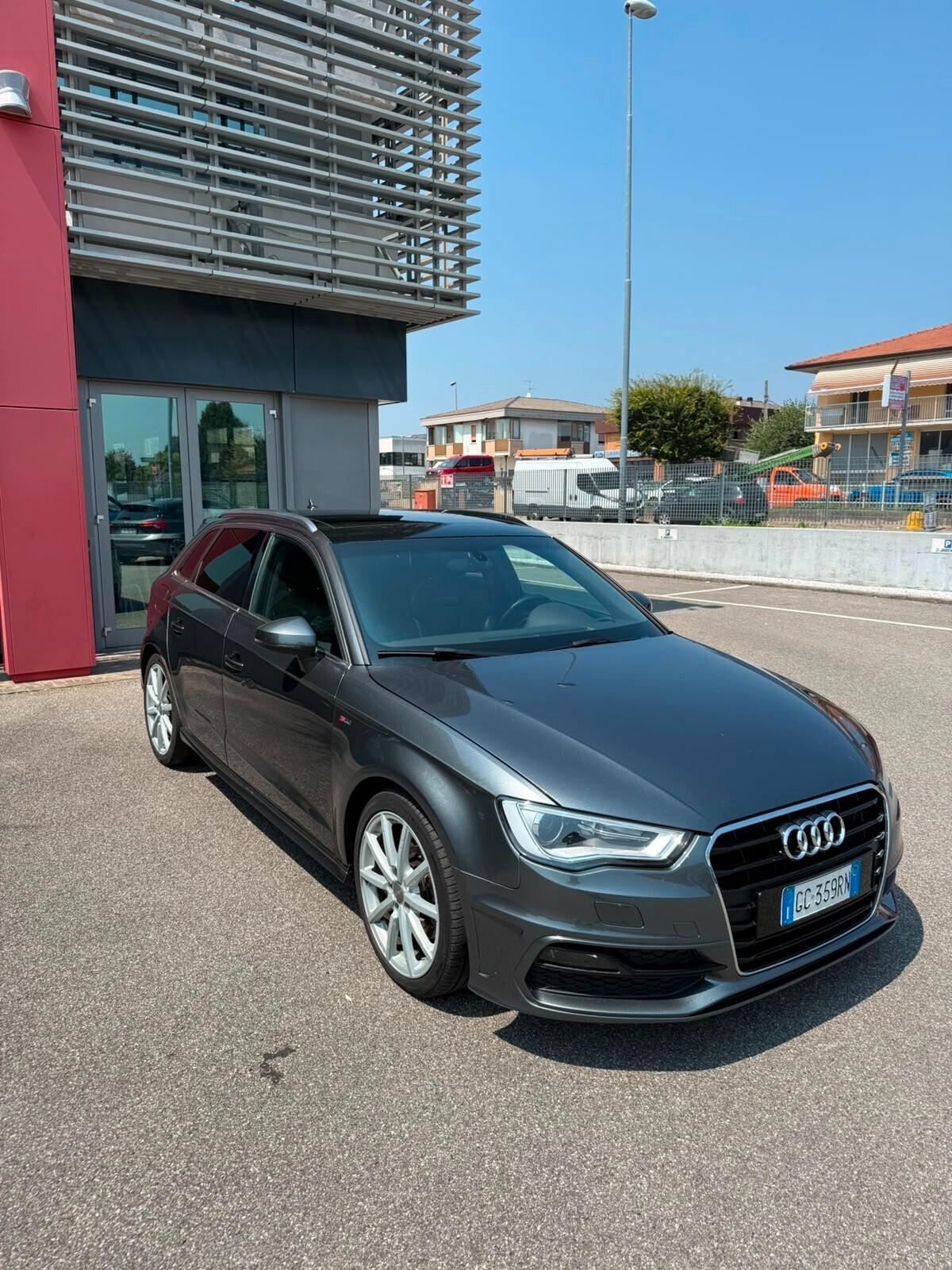 Audi A3 SPB 2.0 TDI 184 CV quattro Stronic Ambition SLINE EDITION