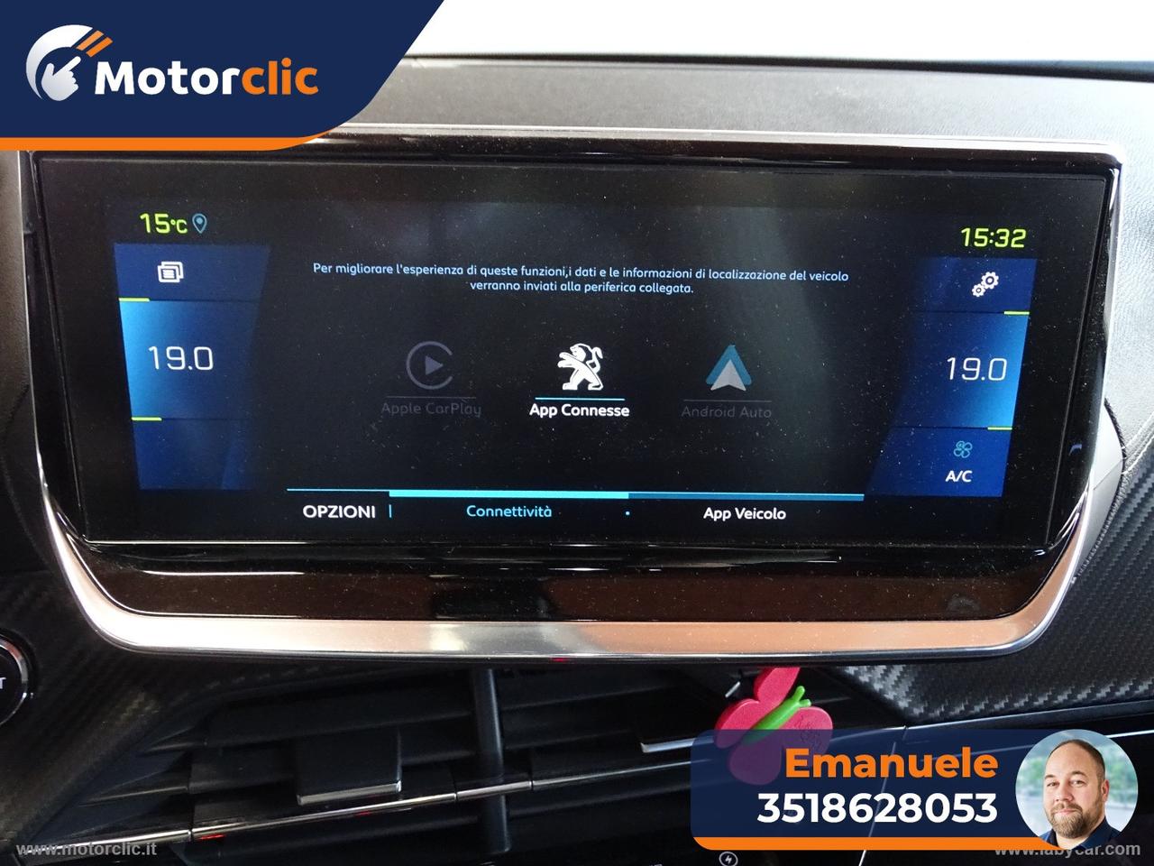 PEUGEOT 2008 motore elettrico 136 CV GT Line