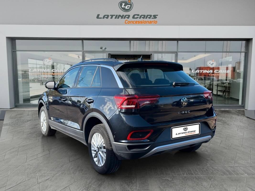 Volkswagen T-Roc 1.0 tsi Life 110cv Con TELECAMERA POSTERIORE
