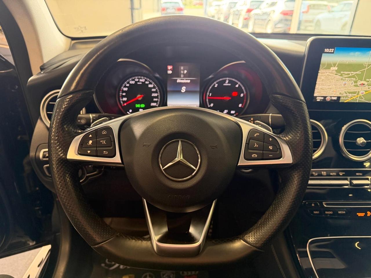 MERCEDES GLC 220D 4MATIC PREMIUM 2.2 170CV TETTO PELLE NAVI ANNO 2016