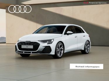 Audi A3 sportback 1.5 tfsi mhev s line edition 150cv s-tronic