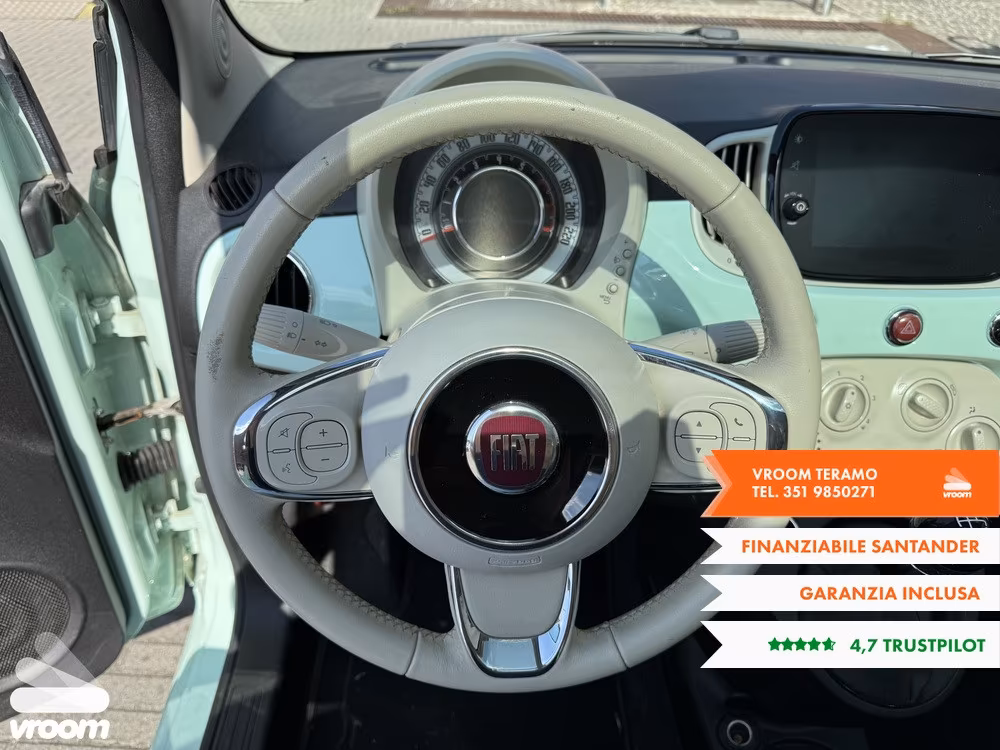 FIAT 500 1.2 EasyPower Lounge GPL 69 cv GARANZIA