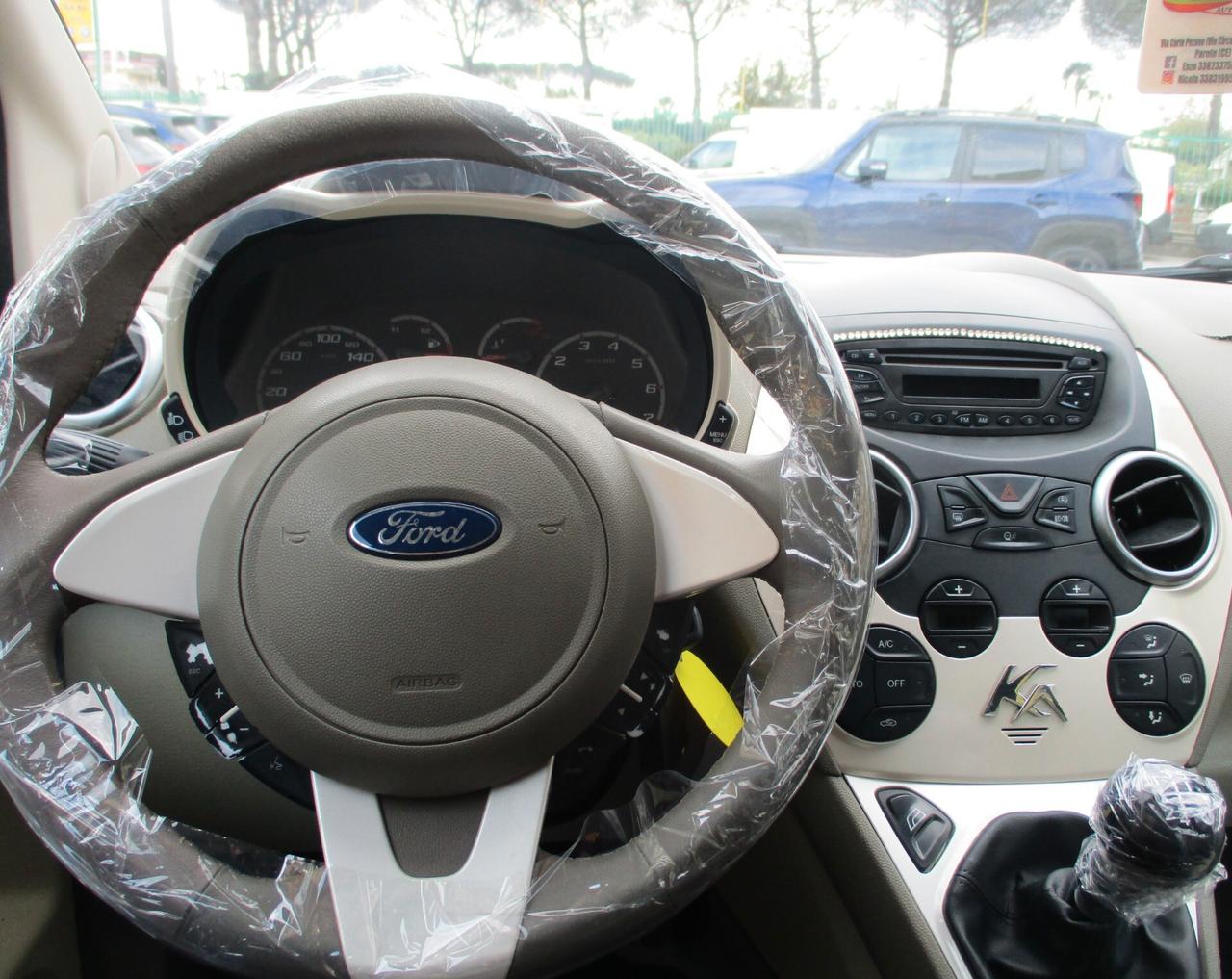 Ford Ka II 3P 1.2 E5 BENZINA 69CV TITANIUM PACK 89000KM