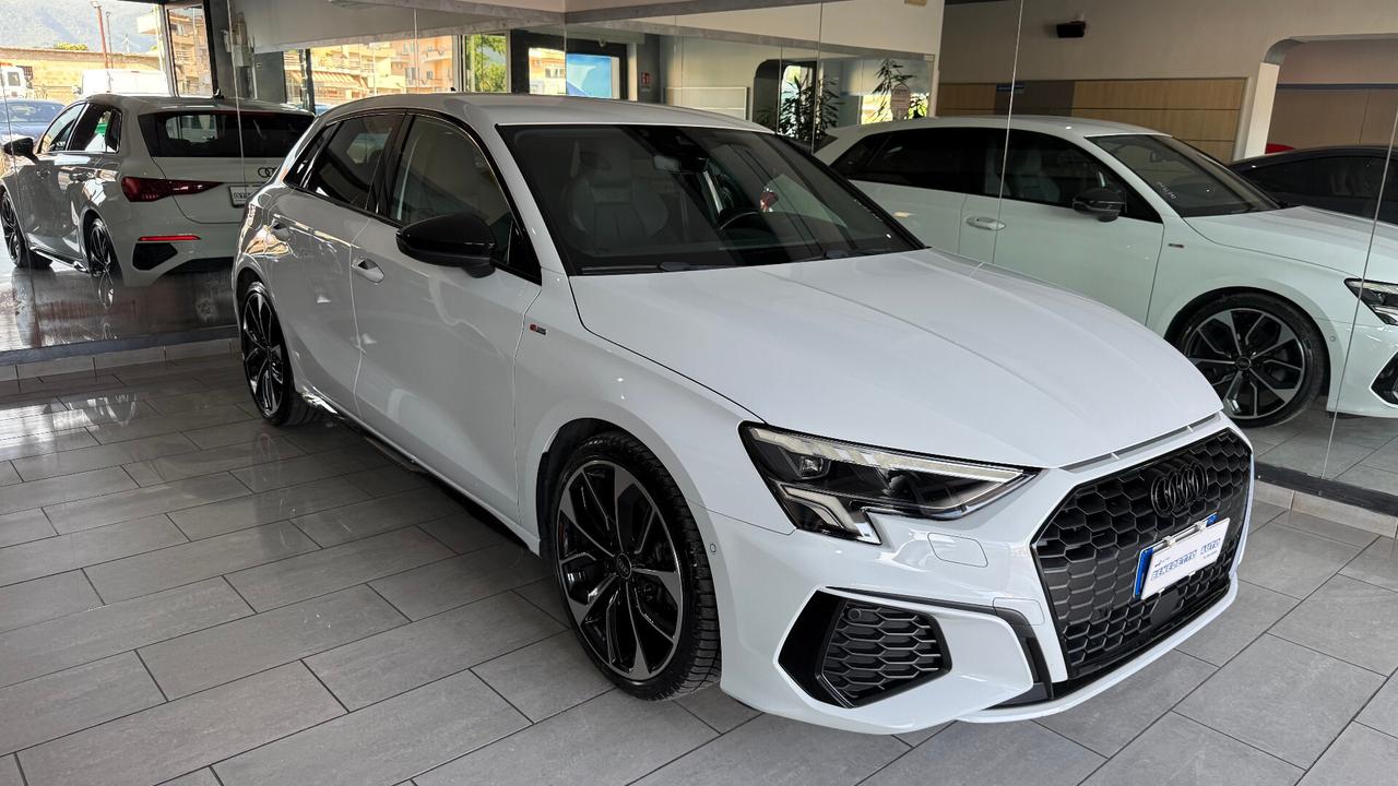 AUDI A3 SPORTBACK S LINE IDENTITY BLACK