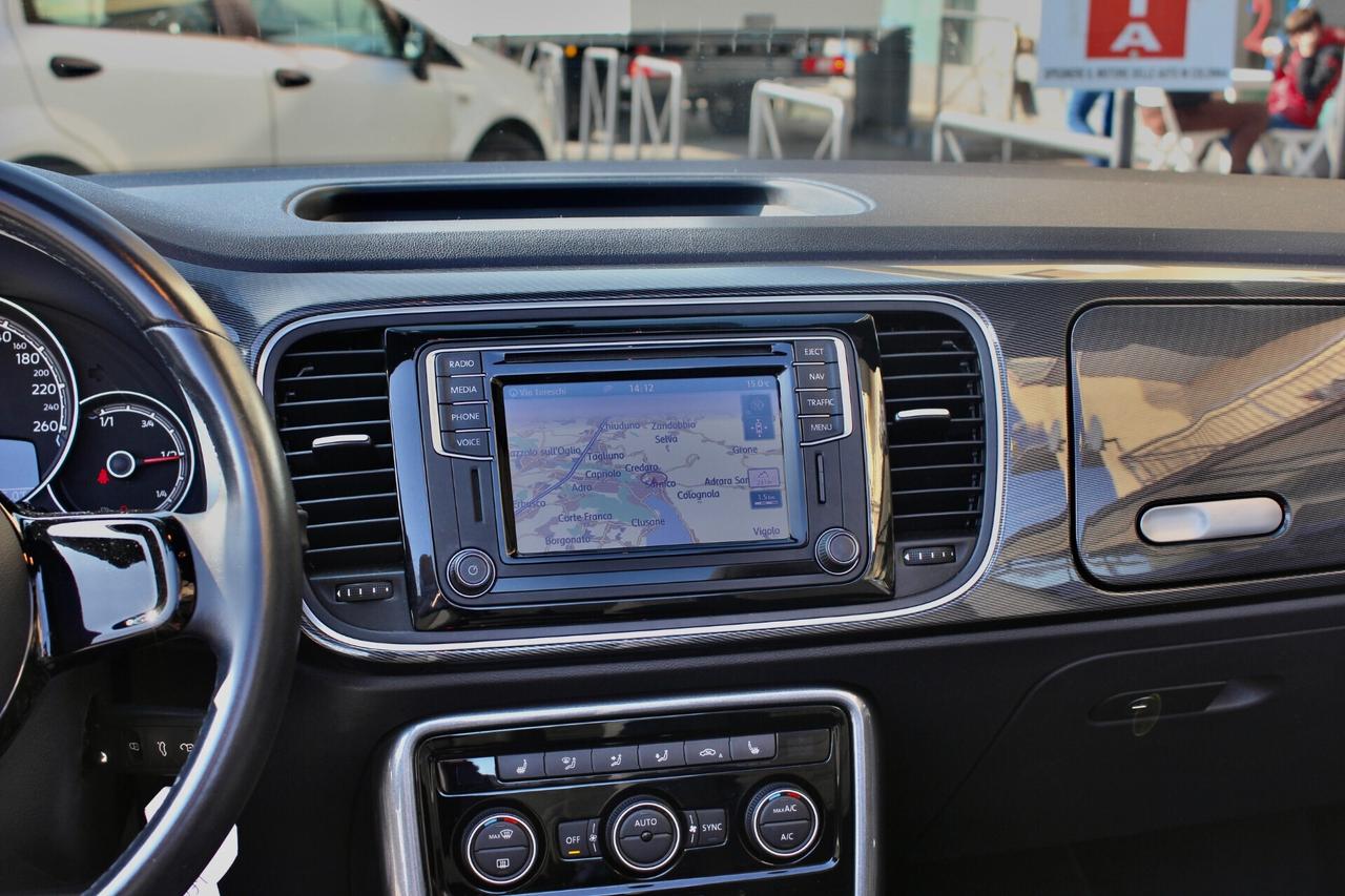 Volkswagen Maggiolino Cabrio 1.4 TSI R-LINE DSG FARI A LED - TAGLIANDI UFFICIALI!