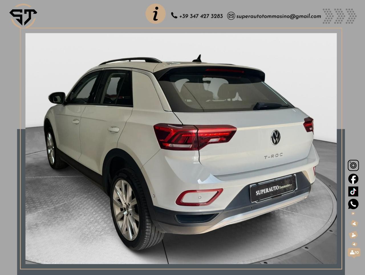 Volkswagen T-Roc 2.0 TDI SCR 150 CV DSG Style