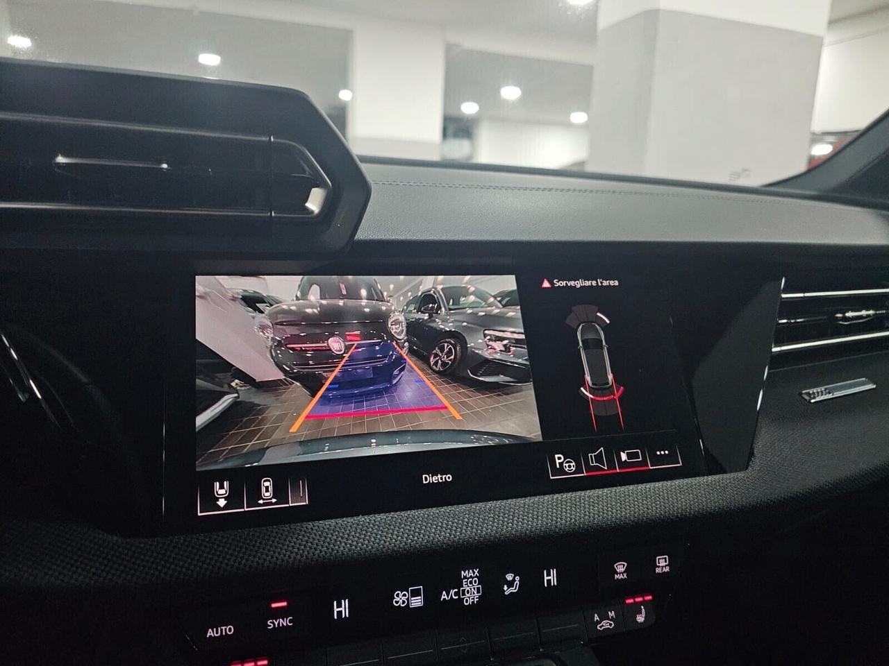 NUOVA AUDI A3 SPORTBACK SPB S-LINE 35TDI 150CV S-TRONIC BLACK -LUCI- SONOS- SEDILI ELETTRICI-RISCALDATI-MASSAGGIANTI
