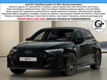 Audi RS3 Sportback TFSI quattro S tronic MY25 FULL OPTIONAL
