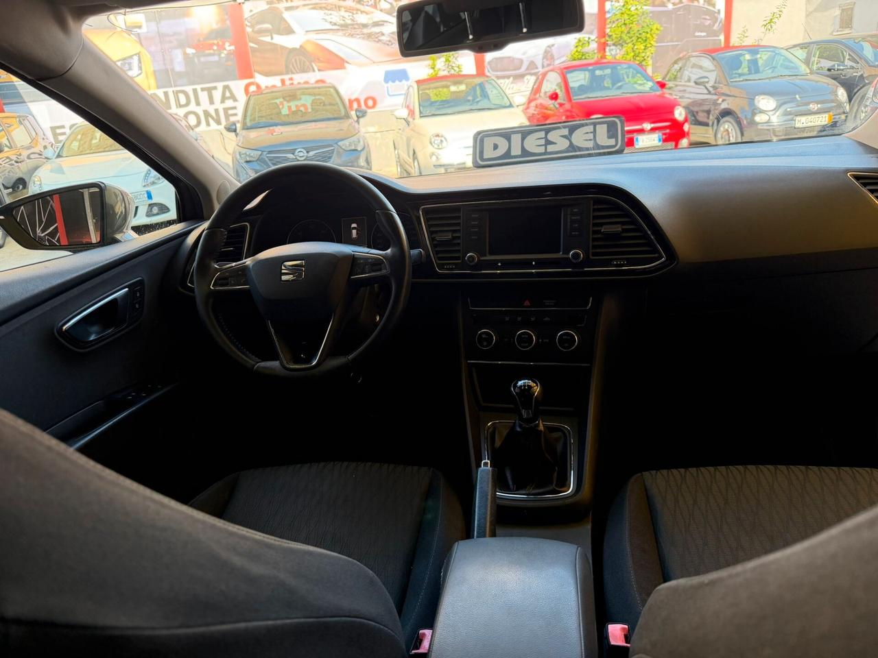 Seat Leon 1.6cc diesel 12 mesi garanzia-2014