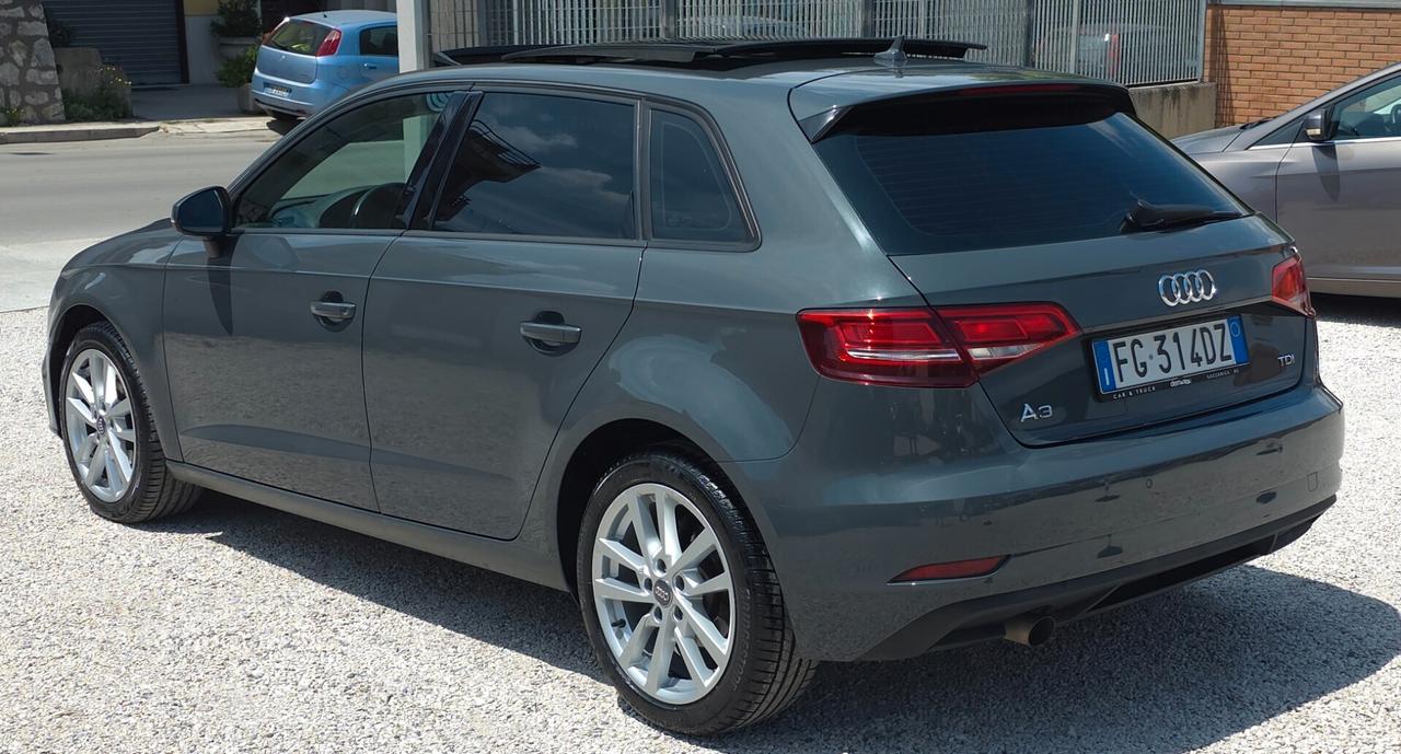 A3 1.6 TDI S-tronic TETTO APRIBILE