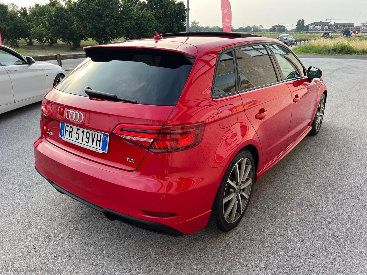 AUDI A3 SPB 35 TDI S tronic Sport S LINE TETTO LED