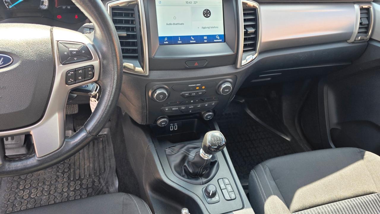 Ford Ranger 2.0 tdci super cab XLT 170cv 4 posti Autocarro ITALIANA