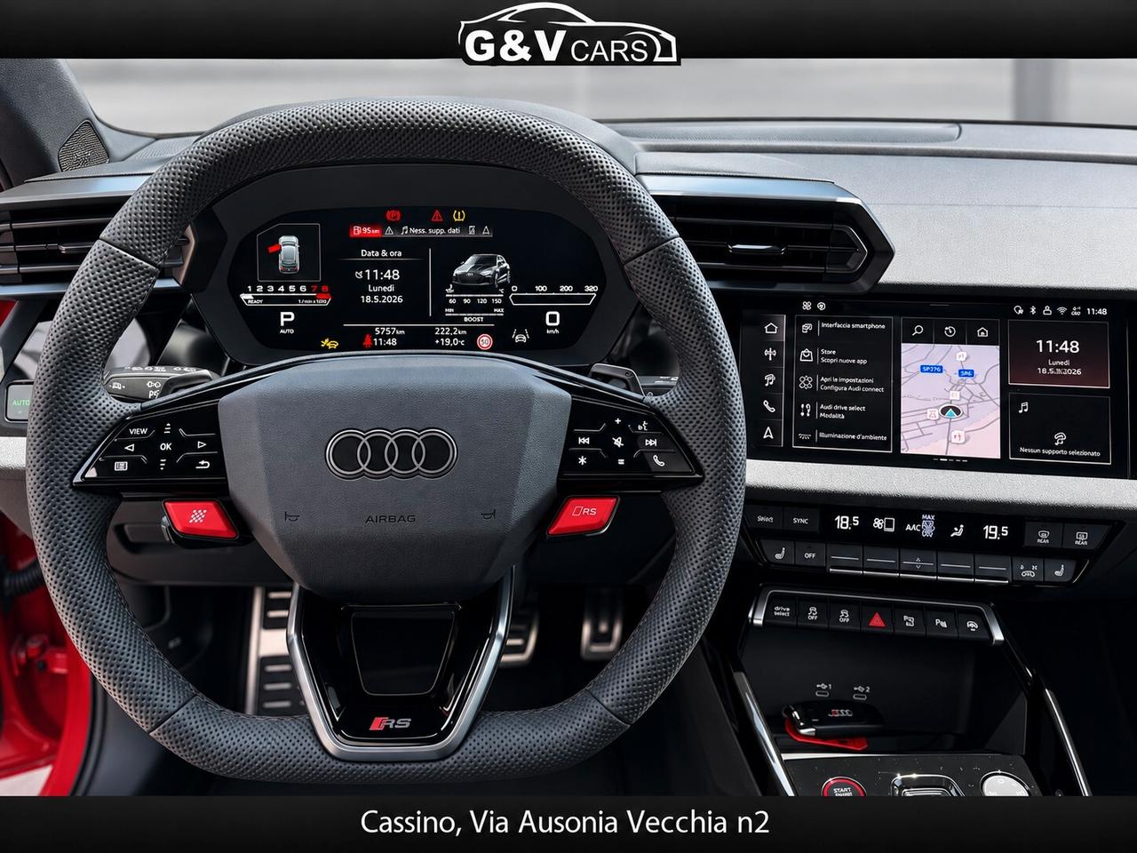 Audi RS3 ACCONTO €25.000 NOLEGGIO RISCATTO NOSCORING
