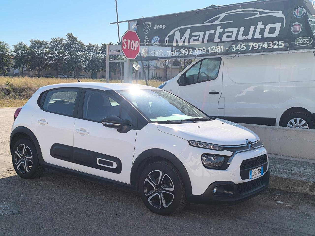 N 3 CITROEN C3 SHINE 1.5 HDI ANNO 02/22/11/21- KM 86.000LED/NAV/