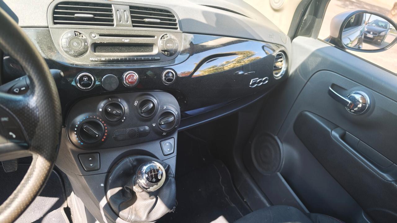 Fiat 500 1.3 mjet 75cv diesel Allestimento Abarth