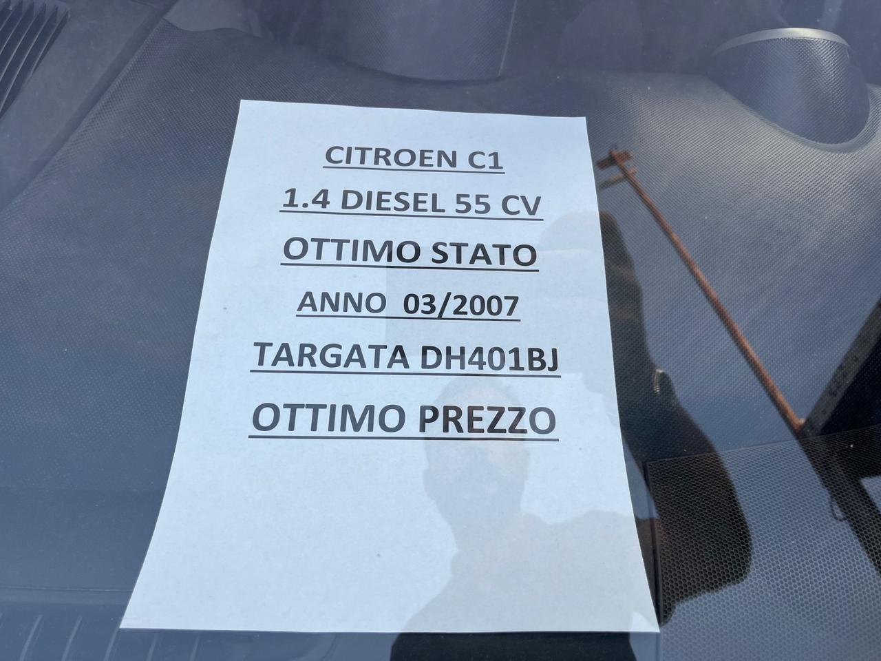 Citroen C1 1.4 diesel 55 cv