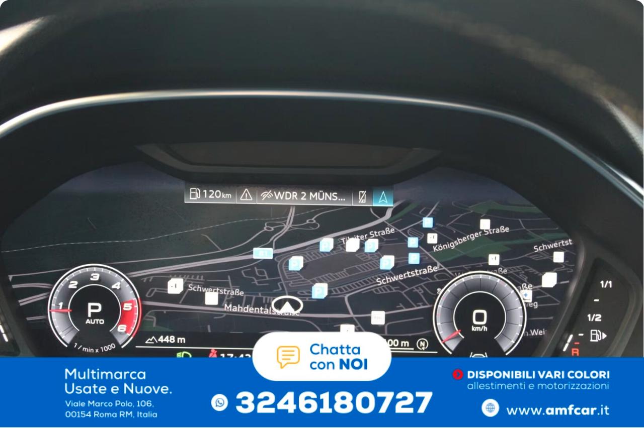 Audi Q3 Sportback 2.0 TDI 3x S Line LED/Virt/Keyles