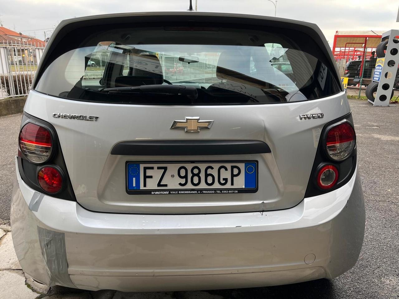 Chevrolet Aveo 1.2 86CV GPL 5 porte LT