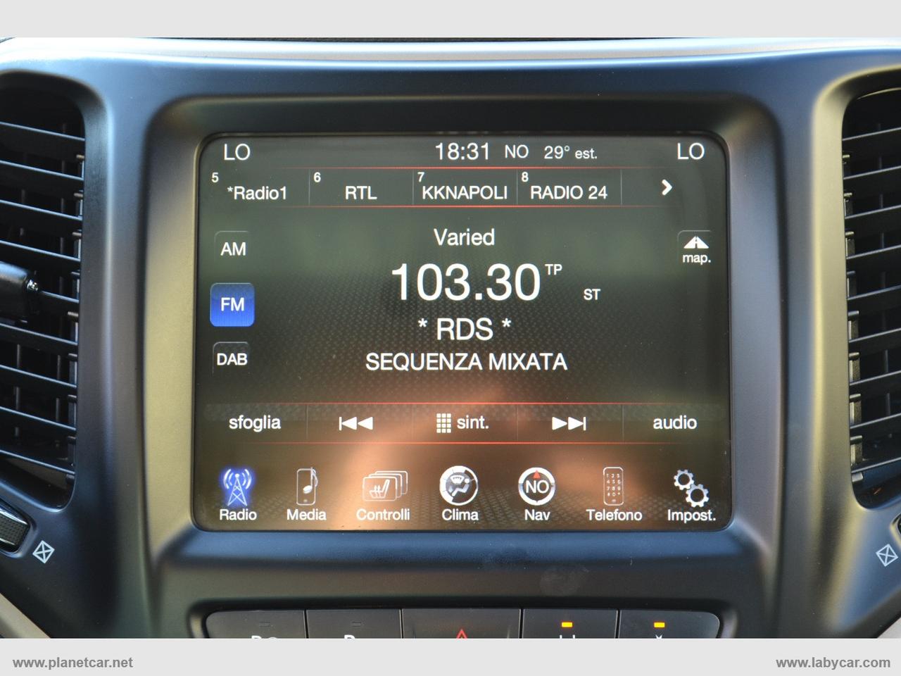 JEEP Cherokee 2.0 Mjt II 170 CV 4WD ADII Lim.