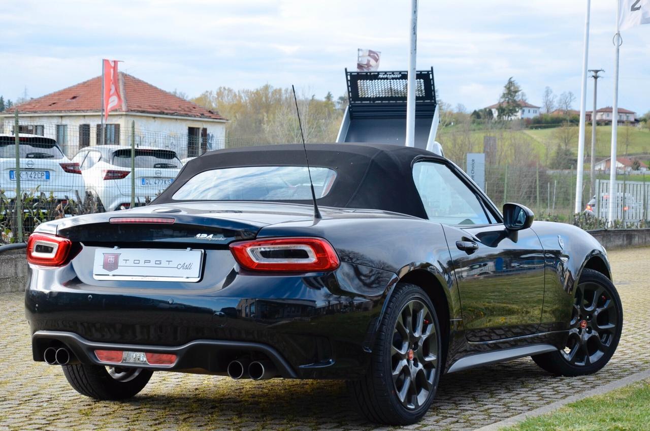 ABARTH 124 SPIDER 1.4 t M.AIR 170cv 70° ANNIVERSARIO, UFF ITALIANA, SERVICE DIMOSTRABILI, HI-FI BOSE, PELLE TOTALE, SCARICO RECORD MONZA, PERMUTE