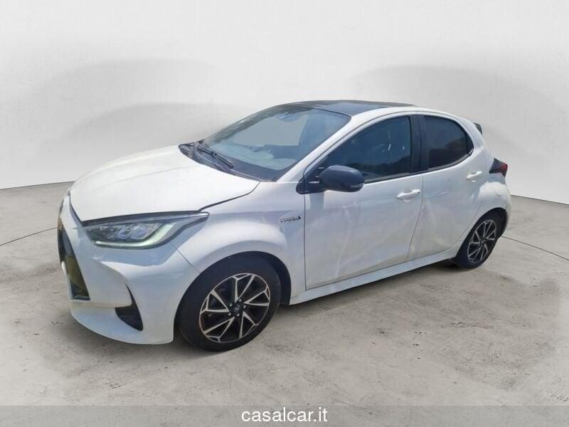 Toyota Yaris 1.5 Hybrid 5 porte Lounge 3 ANNI DI GARANZIA KM ILLIMITATI PARI ALLA NUOVA