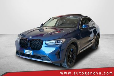 BMW X4 20D 190CV STEPTRONIC 48V X-DRIVE BUSINESS ADVANTAGE ( FARI LED - TETTO PANORAMICO APR. - PELLE - CLIMA TRIZONA - CRUISE - NAVI - MIRROR - PARK ASSISTANT - TELECAMERA POST. )