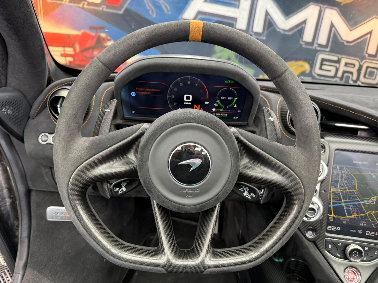 Mclaren 765LT PELLICOLATA NERO OPACO (765)