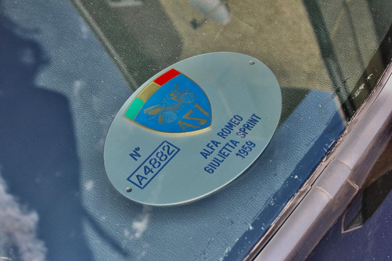 Alfa Romeo Giulietta SPRINT 750B OMOLOGATA ASI BELLISSIMA!!