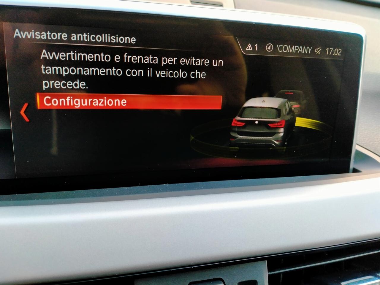 BMW X1 SDRIVE18D BUSINESS ADVANTAGE STEPTRONIC LED/ANTIFURTO