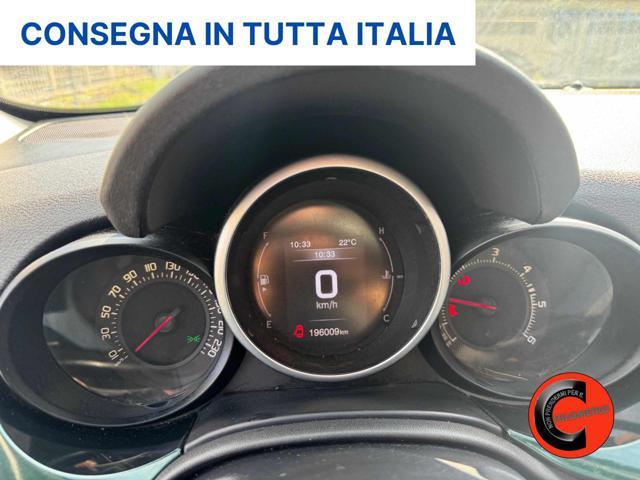 FIAT 500X 1.3 MJT 95 CV-CRUISE-OK PER NEOPATENTATI-CERCHI 17