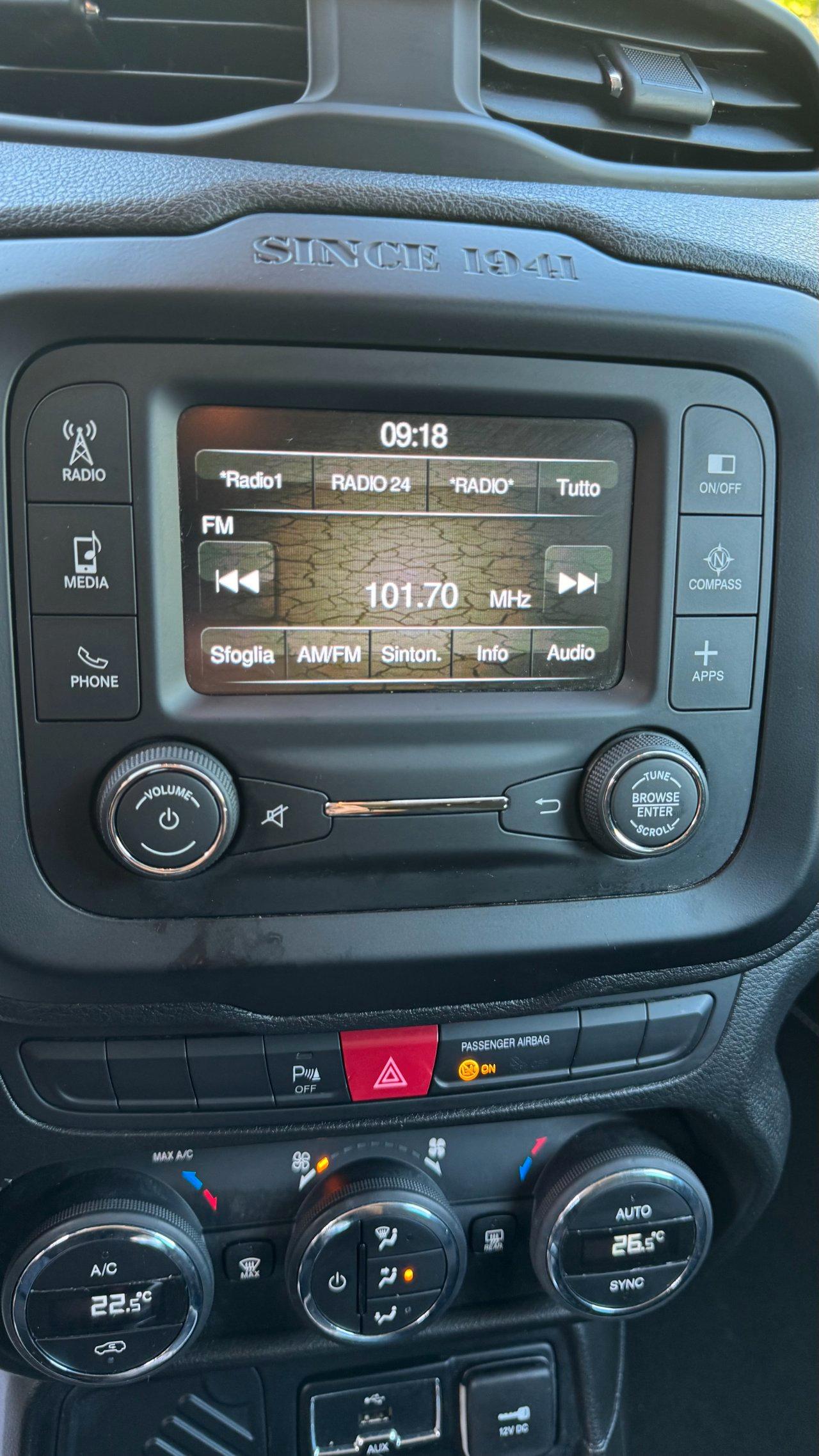 Jeep Renegade 1.4 tjt Longitude fwd 120cv Gpl