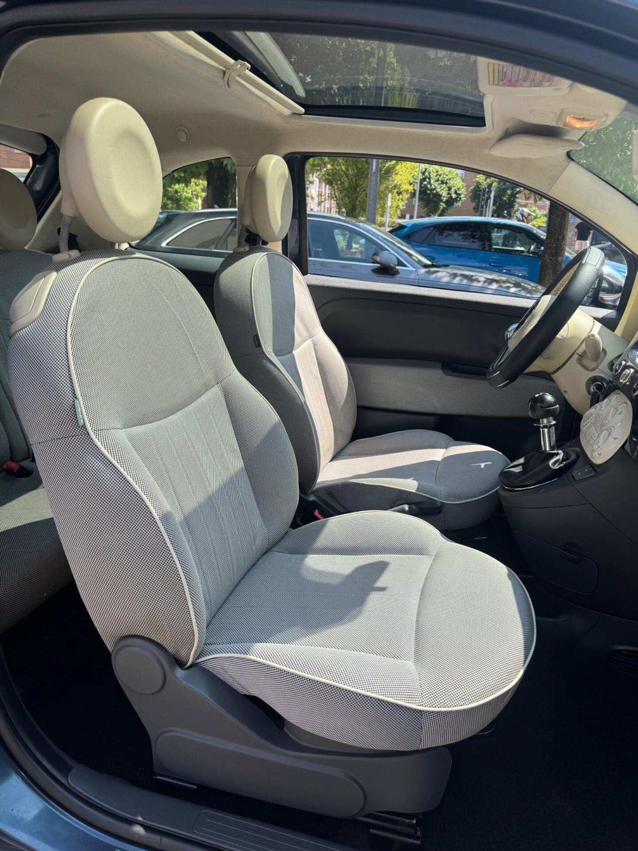 Fiat 500 1.2 Lounge 69 cv euro 5 benz neopatentati