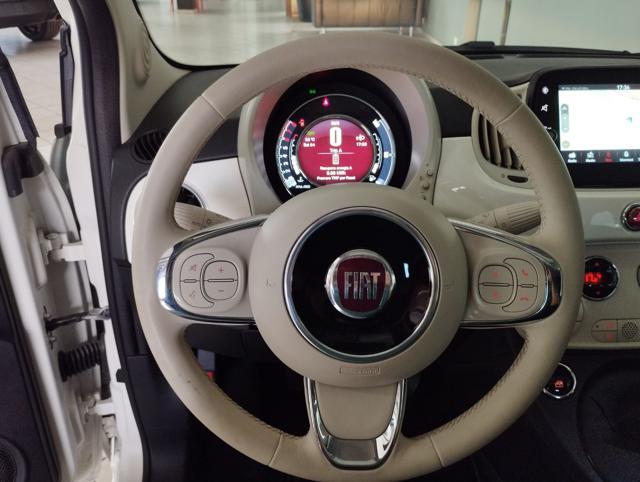 FIAT 500 Hybrid LOUNGE Cerchi16-Clim.Aut-NAVI-CARPLAY-Tetto