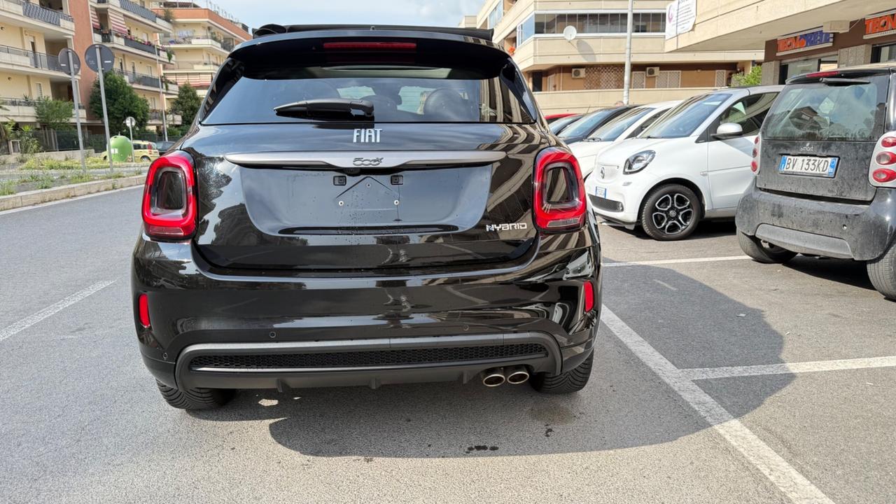 Fiat 500X 1.5 T4 Hybrid 130 CV DCT Sport C.AUTOMATICO LED NAVI TETTO APRIBILE CERCHI 18 PELLE KAMERA PDC