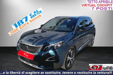 PEUGEOT - 5008 - BlueHDi 130 EAT8 GT Line#TETTO APRIBILE!7 POSTI!