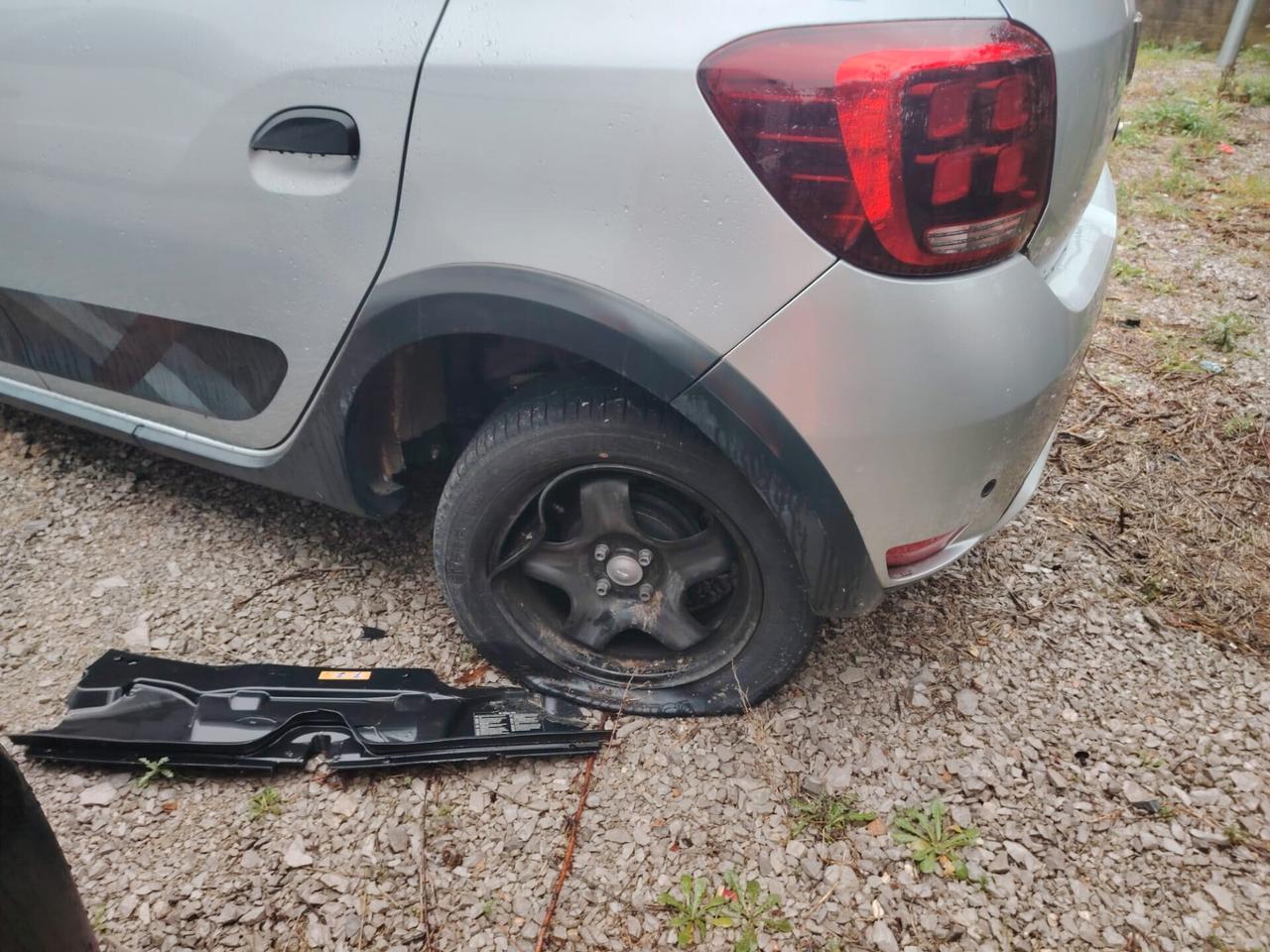 Dacia Sandero Stepway 0.9 TCe 90 CV Techroad - incidentata