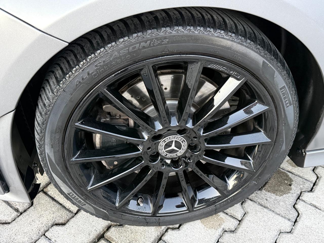 MERCEDES BENZ CLASSE CLA 250 BENZINA TETTO FULL FULL GRIGIO OPACO UNICOPROPRIETARIO TAGLIANDI MERCEDES BENZ 2021