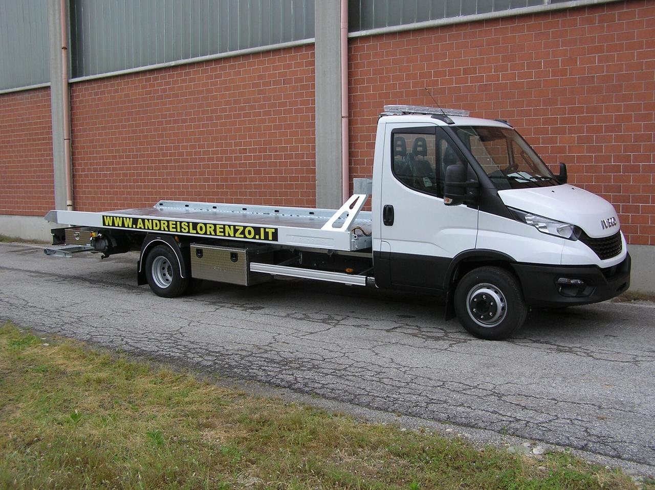 Carro attrezzi IVECO Daily72C18 pianale e forca gru