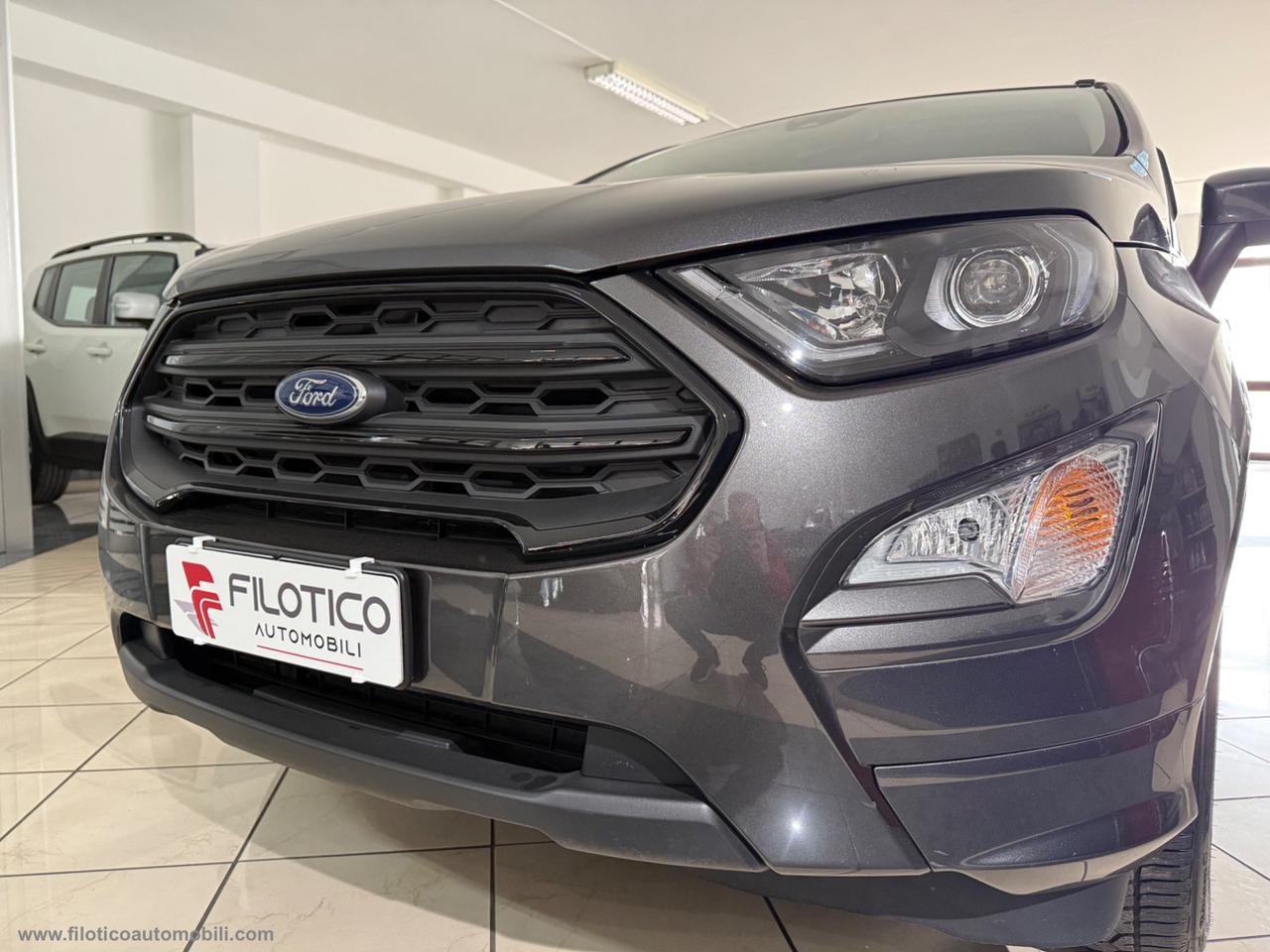 FORD EcoSport 1.0 EcoBoost 125 CV S&S ST-Line CARPLAY - PELLE ALCANTARA KM 54.613