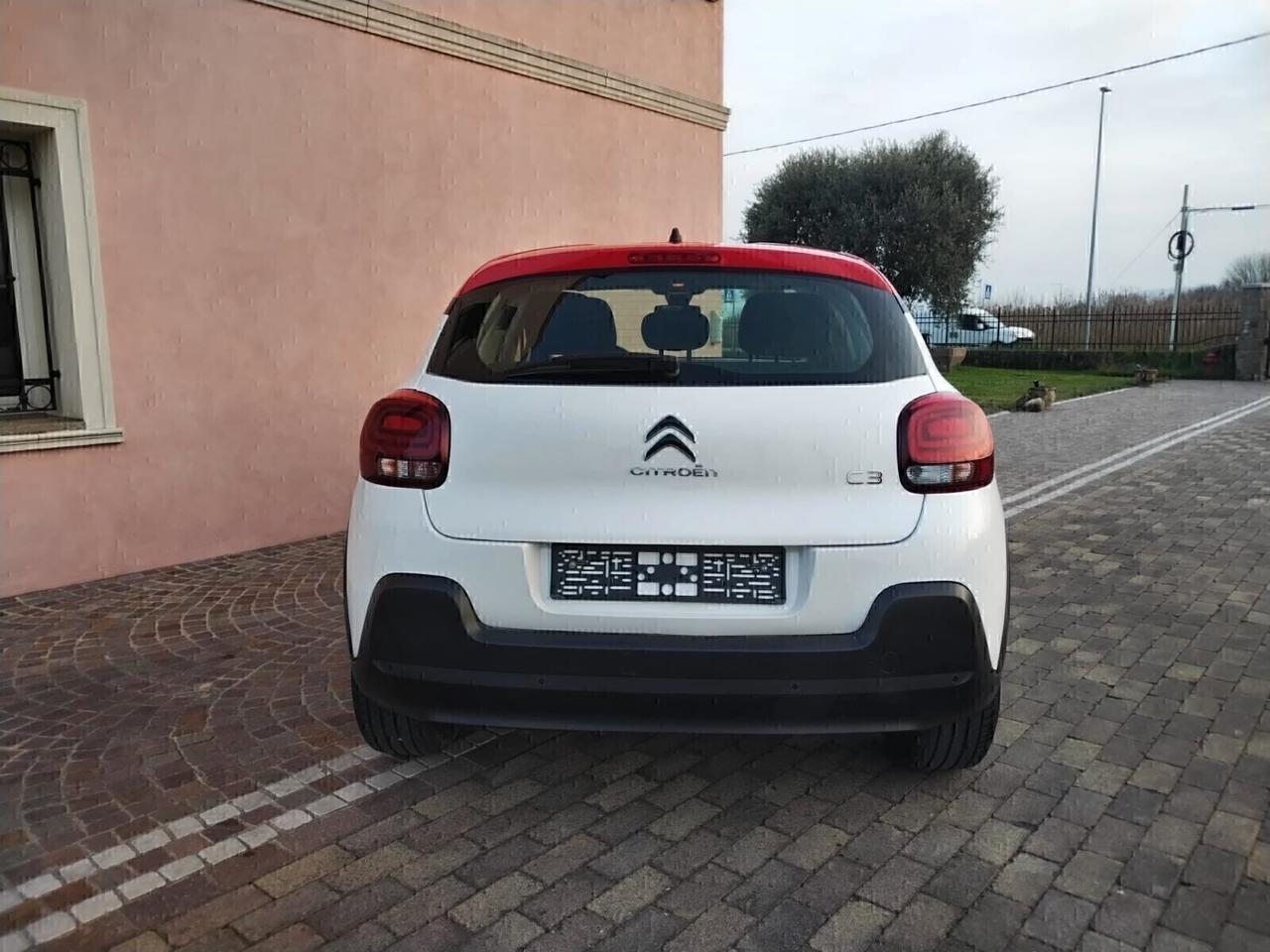 Citroen C3 Shine tetto rosso