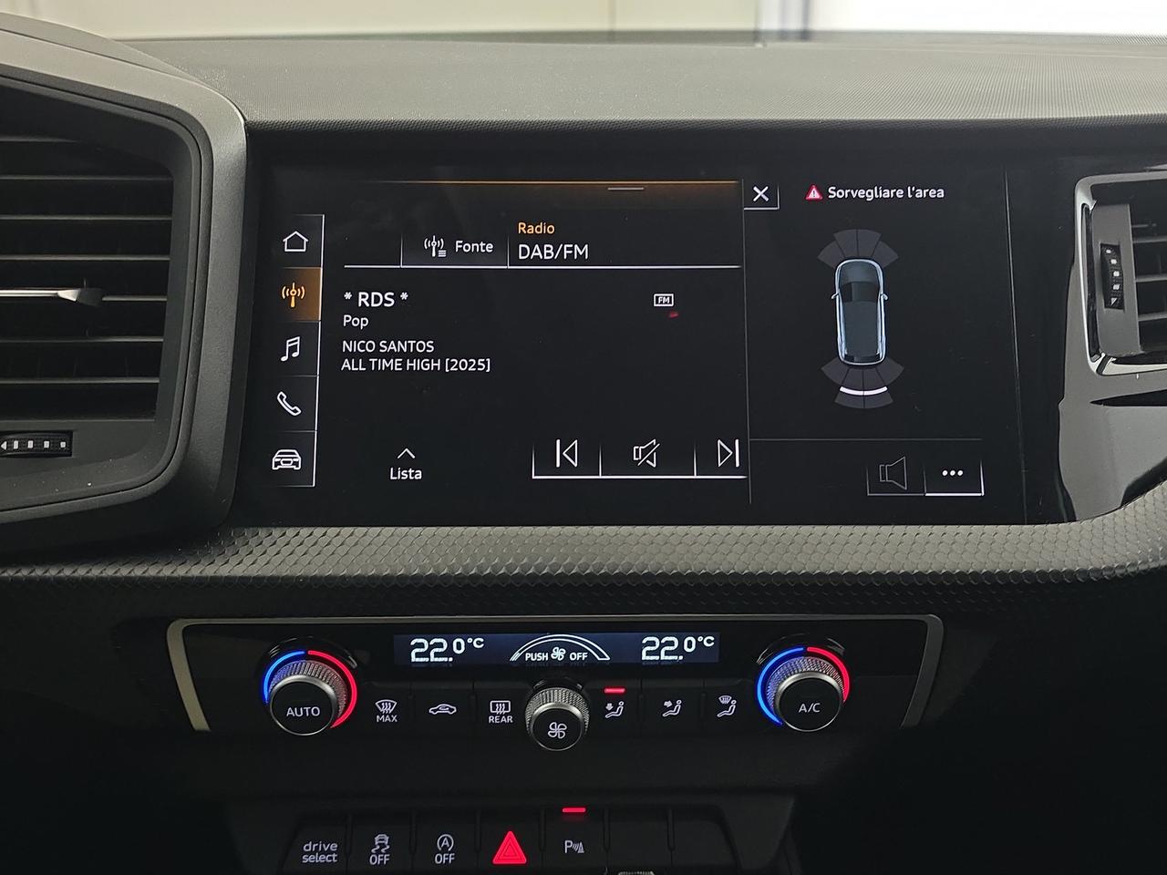 Audi A1 sportback 30 1.0 tfsi admired 110cv s-tronic