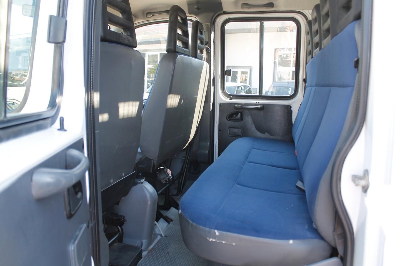 IVECO DAILY 35C10 DOPPIA CABINA CASONE RIBALTABILE